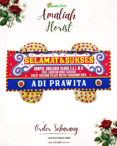 Papan Bunga Ucapan Selamat Deah Glumpang